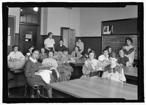 Montgomery Blair High School [Silver Spring, Md.], 1935, class room