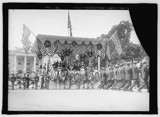 Pres. Wilson, Preparedness Parade, 1916