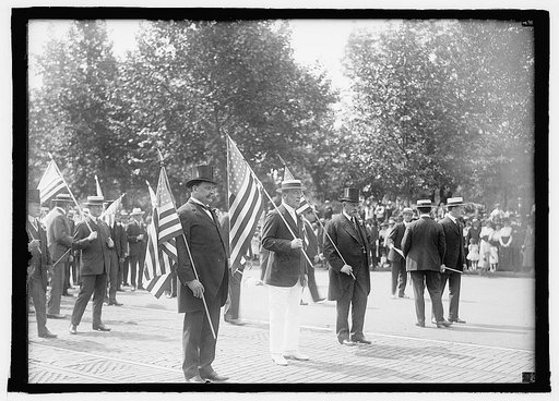 Pres. Wilson Prepardness Parade, Wash., D.C., 1916