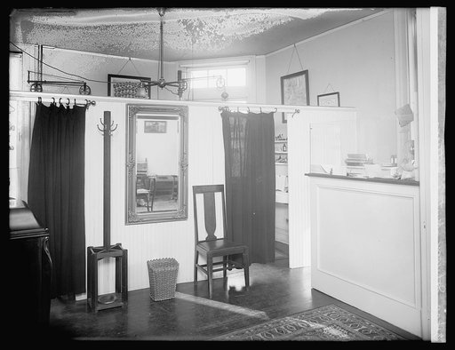 S.B.] Johnston, Dentist; interior