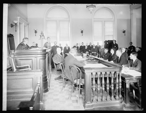 Court scene: trial Ziang Sum Wan