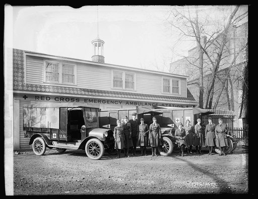 Red Cross ambulance