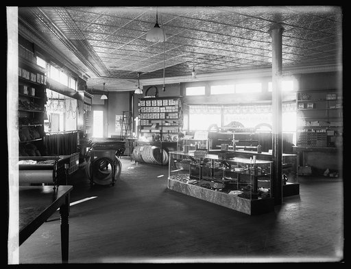 Seaton Garage Supply house, interior