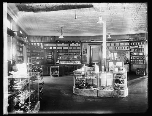 Seaton Garage Supply house, interior