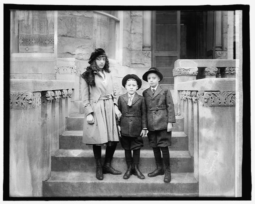 Children of Minister Chas. Moravia, Haitri Adeline, Louis, Rene