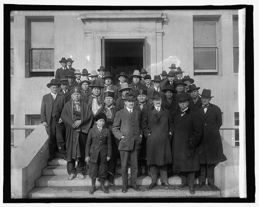 Osage Indians group, 1/18/20