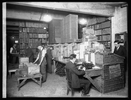 Willard Battery Co., interior