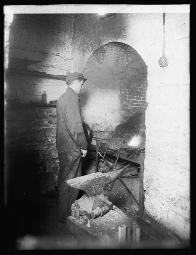 U.S. Capitol, blacksmith shop, [Washington, D.C.