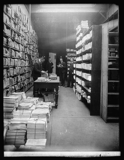 U.S. Capitol, store room, [Washington, D.C.