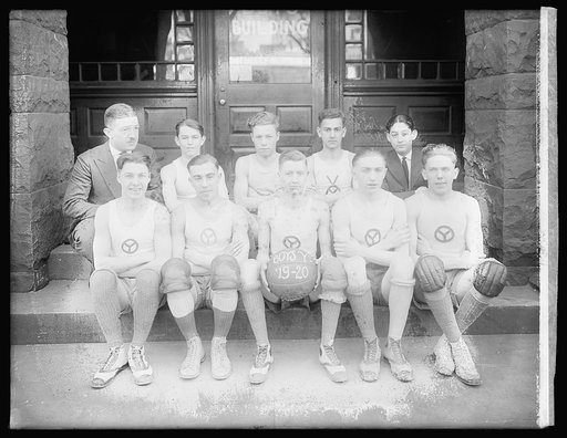 Y.M.C.A. basketball team