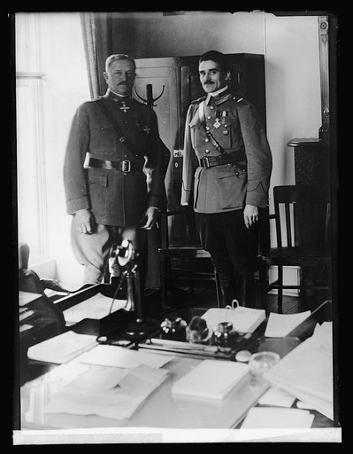 Pershing & Major Teiusanu, 4/15/20