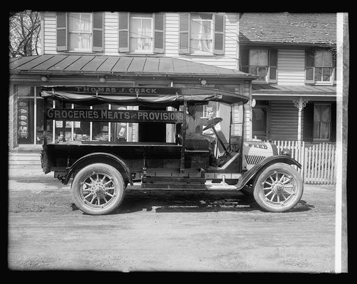 Oldsmobile truck, Thos. J. Crack
