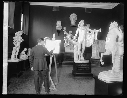 Art class, Corcoran Art Gallery, [Washington, D.C.