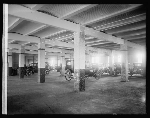 Semmes Motor Co., Union Garage interior