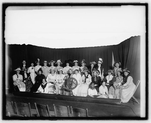 Old maids show, Brightwood M.E. Church, May 24, 1920