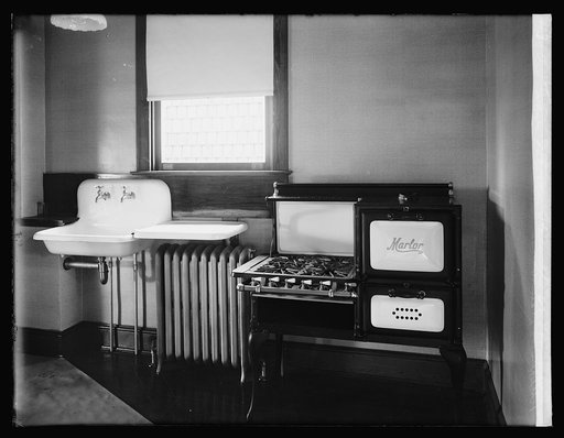 Times, interior, Hamilton St. house, [Washington, D.C.