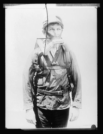 Bureau of Mines, life saving apparatus
