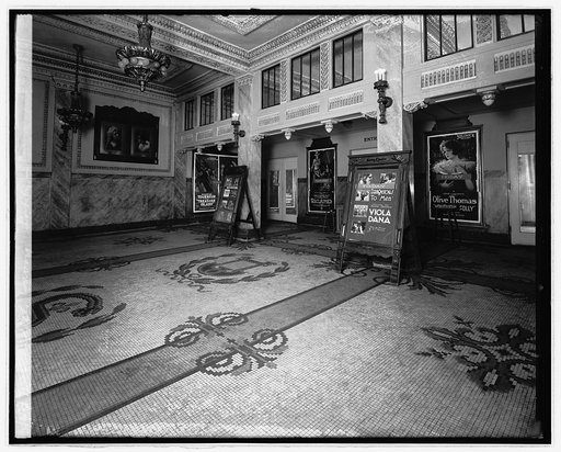 Crandall's Savoy [theater] lobby