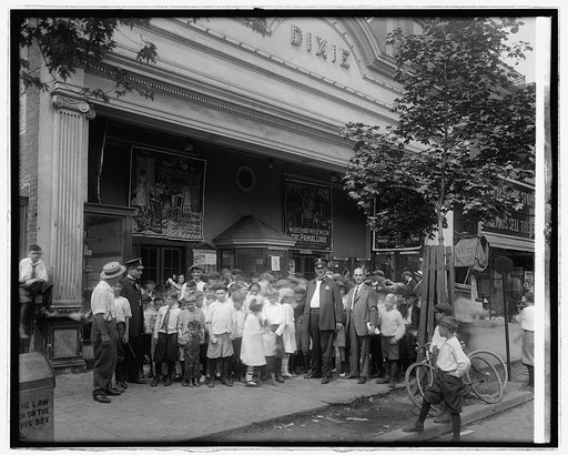 Dixie Theater crowd