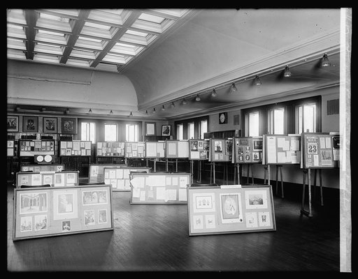 Standard Eng. Co. library exhibit