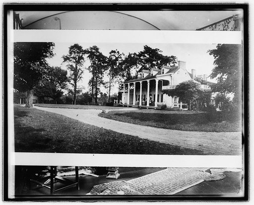 "Welbourne" the home of Col. Richard H. Dulaney, organizer of the American Horse Show