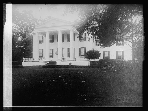 "Llangollen" Upperville Va., where General LaFayette was entertained on his second visit to America