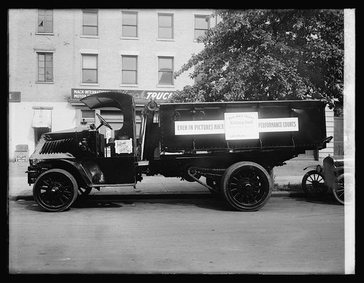 Mack truck, 1920