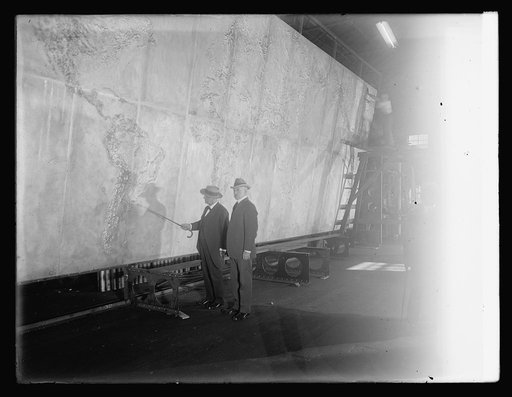 Map, Shipping Board, Daniels & Benson