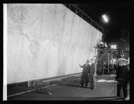 Map, Shipping Board, Daniels & Benson