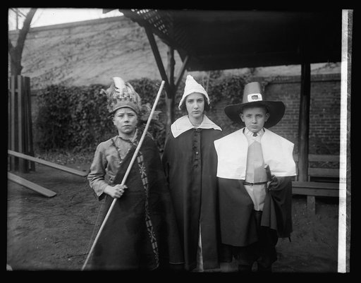 Force School, Pilgrim Day group, 1920