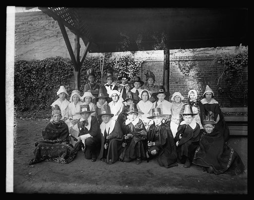 Force School, Pilgrim Day group, 1920