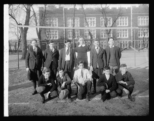 Price School soccer team, 1920