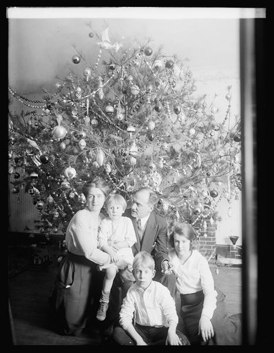 Dickey Christmas tree, 1921