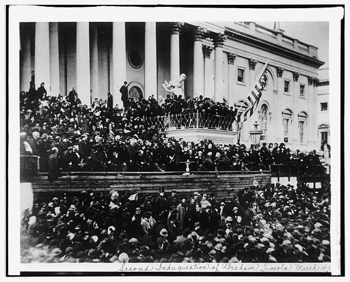 Lincoln [second] Inauguration, 1884 [i.e. 1865