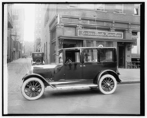 Scripps Booth sedan, 1921