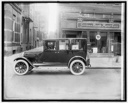 Scripps Booth sedan, 1921