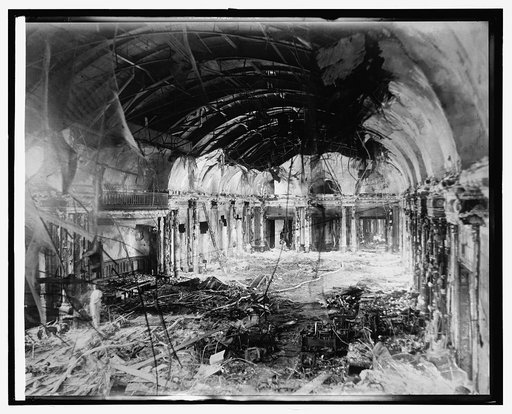 Willard hotel, [Washington, D.C.], fire, 4/23/22