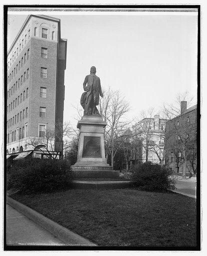 John Witherspoon statue, [Washington, D.C.], 1922