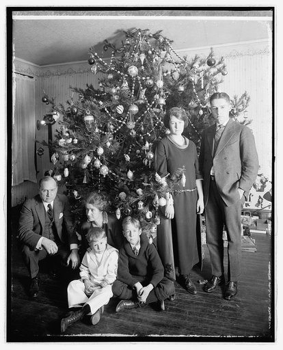 Dickey Christmas tree, 1922
