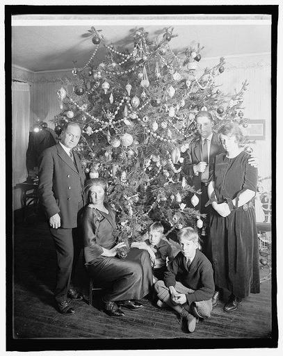 Dickey Christmas tree, 1923