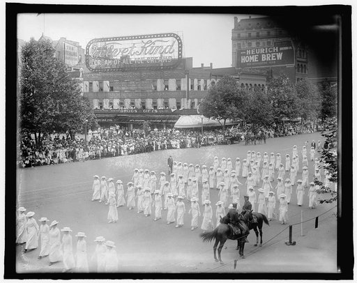 Preparedness parade, Wash., D.C., 1916