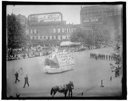 Preparedness parade, Wash., D.C., 1916