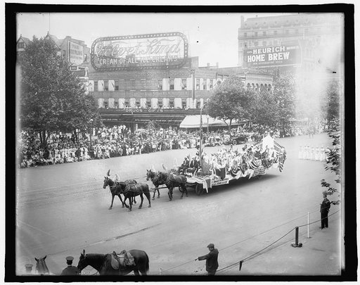 Preparedness parade, Wash., D.C., 1916