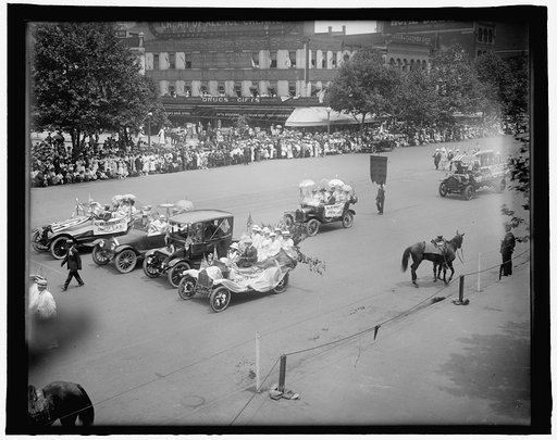 Preparedness parade, Wash., D.C., 1916