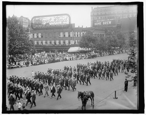 Preparedness parade, Wash., D.C., 1916