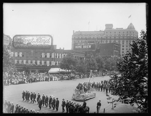 Preparedness parade, Wash., D.C., 1916