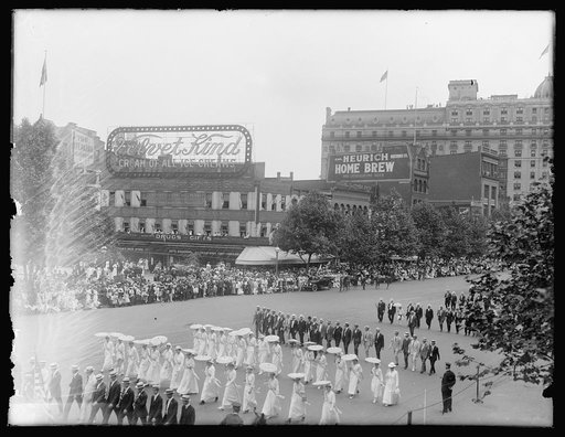 Preparedness parade, Wash., D.C., 1916
