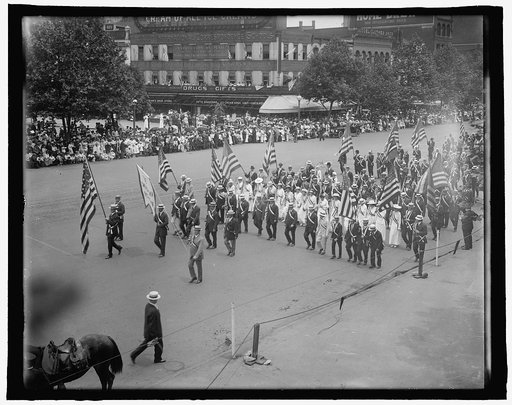 Preparedness parade, Wash., D.C., 1916