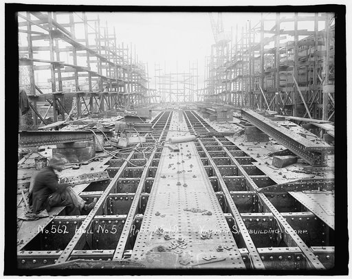 No. 562, Hull no. 5, April 29, '19. Virginia Shipbuilding Corp.
