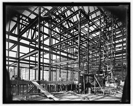 Georgetown Univ., [Washington, D.C.], construction, White Gravenor bldg., Oct. 18, '32